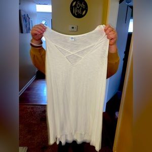 Old Navy White Tank! Size XS